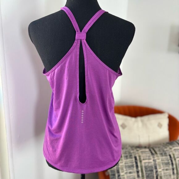Nike Dri-Fit Cool Breeze Strappy Tank Purple Small - Picture 4 of 8